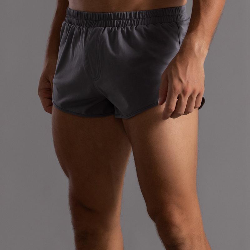 

Underpants White Boxers For Men Mens Summer Solid Color Cotton Pants Elastic Band Loose Open Sheath Underwear Fuzzy UnderwearUnderpants Unde, Blue