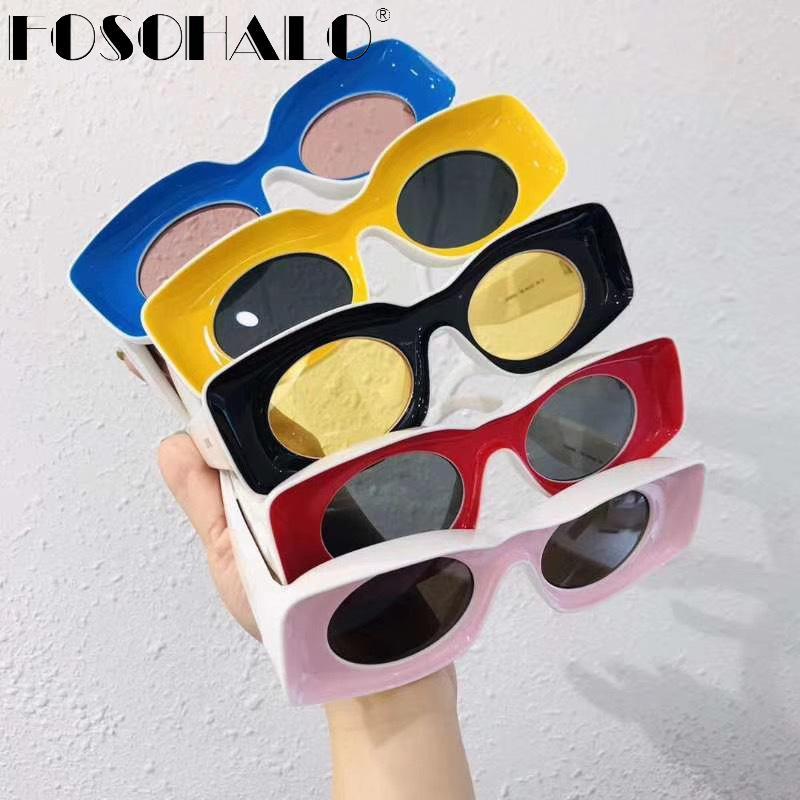 

Sunglasses Rectangle Steampunk Women Small Vintage Brand Designer Sun Glasses Retro Yellow Ladies Sunglass Eyewear Female ShadesSunglasses