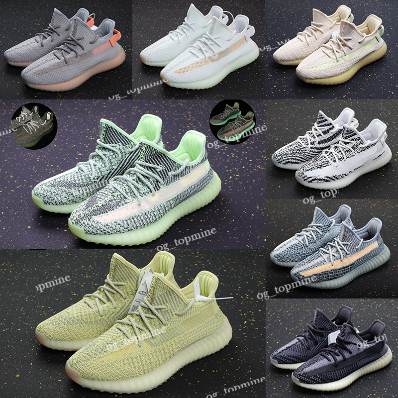 

350V2 Designer Casual Shoes Marsh Oreo Synth Antlia Yecheil Reflective Zebra Beluga Natural Cinder Carbon Fiber Classic yeezys boost 350 Sneakers, 44