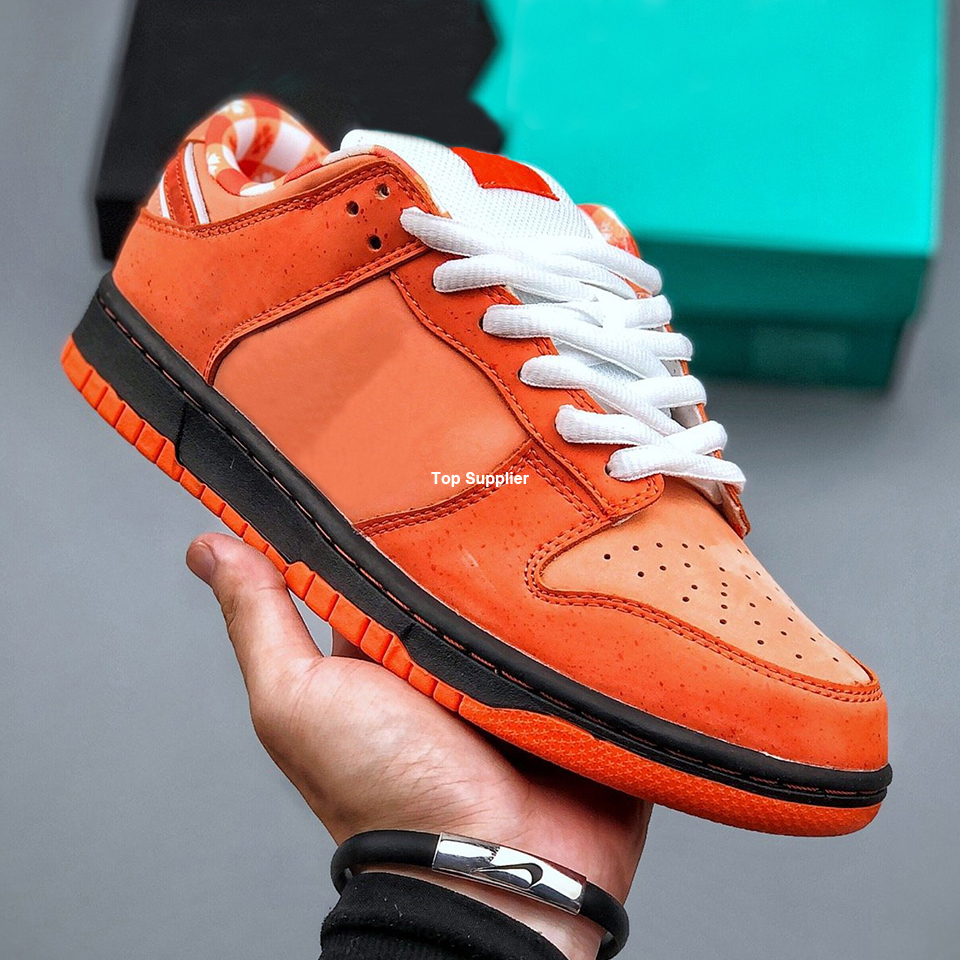

Concepts Orange Lobster Skate Shoes for Men Skate Shoe Womens Sneakers Women Sneaker FD8776-800, D8776-800