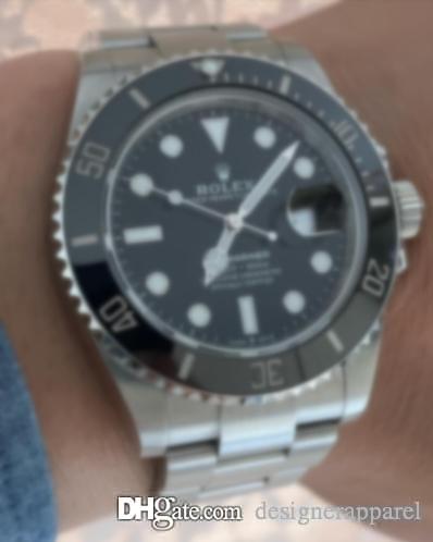 

Rolexwatch 3a Rolex 40mm Men Watches Band Automatic Menchanical Movement Stainless Steel Sapphire Glass With Original Green Boxes R1