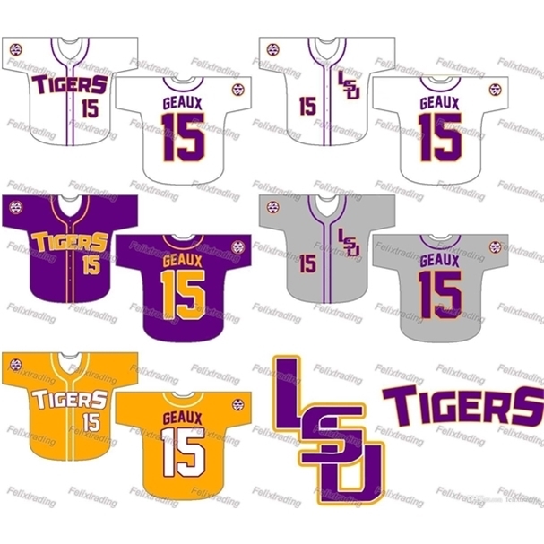 

kbjersey Custom LSU Tigers Baseball Jersey Women Youth Men White All Stitched Baseball Jerseys Fast vintage rare, Purple