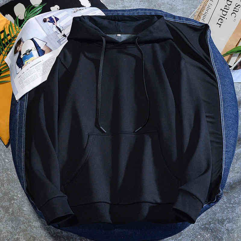 

2022 Spring Casual Hoodies Sportswear Men Women Hooded Fashion Classic Long Sleeve Outwear Print Sweatshirts Solid Color, Grey velvet