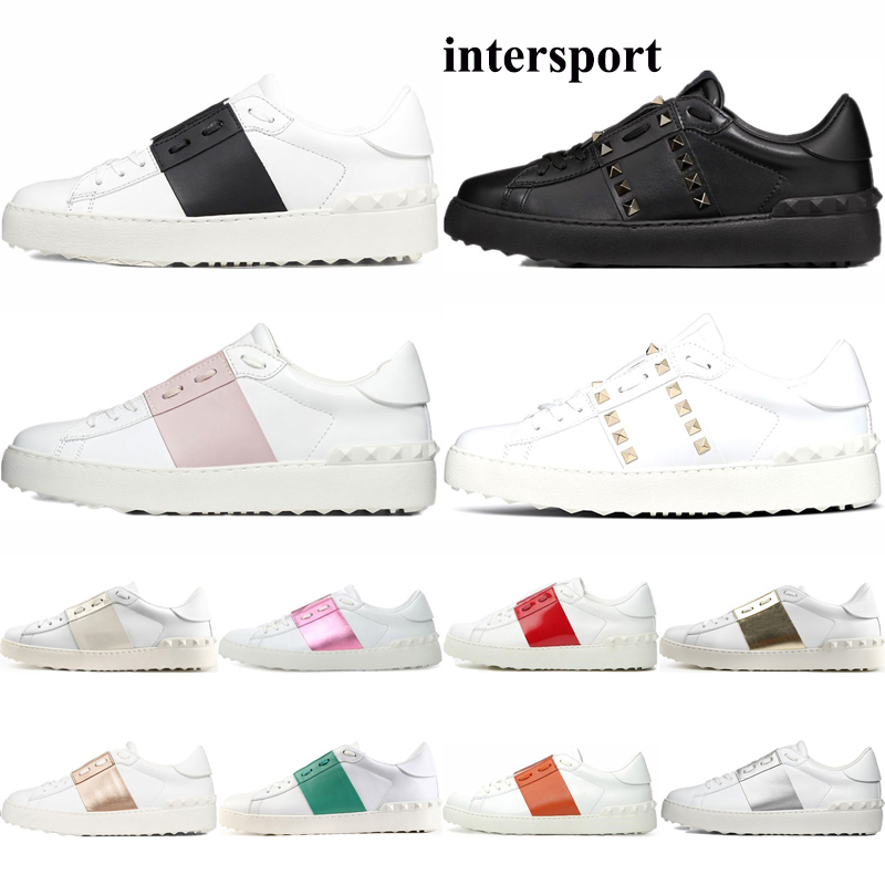 

Men Women Casual Dress Shoes mens snakers White Red Golden triple black top fashion Mens Womens Leather Shoe Open Low Sneakers trainers outdoor sports eur 36-46, Intersport #13