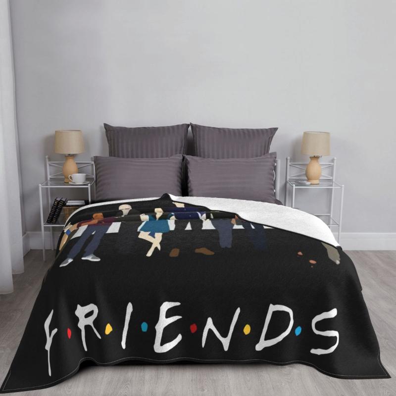 

Blankets Community Friends Tv Show Hats Men Print Aesthetic Fashion Gothic O Decorative Bed Blanket Summer Bedspreads Beach