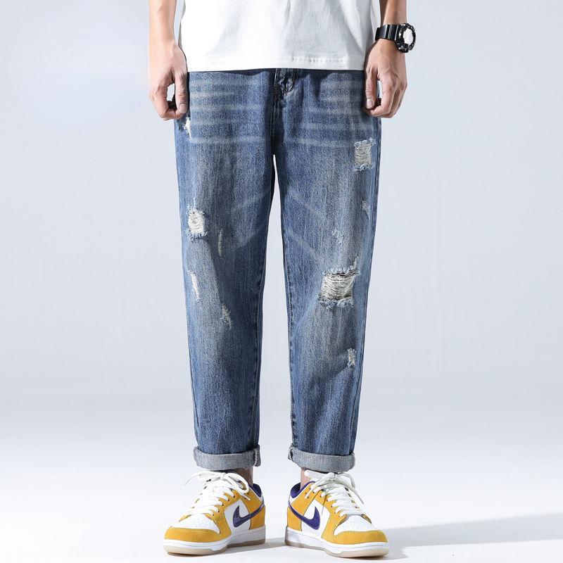 

Men's Jeans Men's Slim Fit Straight Cotton Stretch Corduroy Jean Pants Simple Casual Midweight Fitted Denim Trousers Gray Z71Men's, Lanse