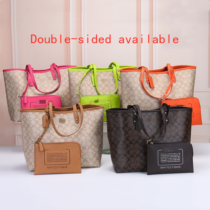 

GG's LOUIS'S VUTTON'S LVs YSLs MICHAELS KOR 2 piece set Womens Designer Composite Bag Lady Clutch Bags Shoulder Tote Female Purse Wallet Big Size Handbags 5010, 43x14.5x28cm