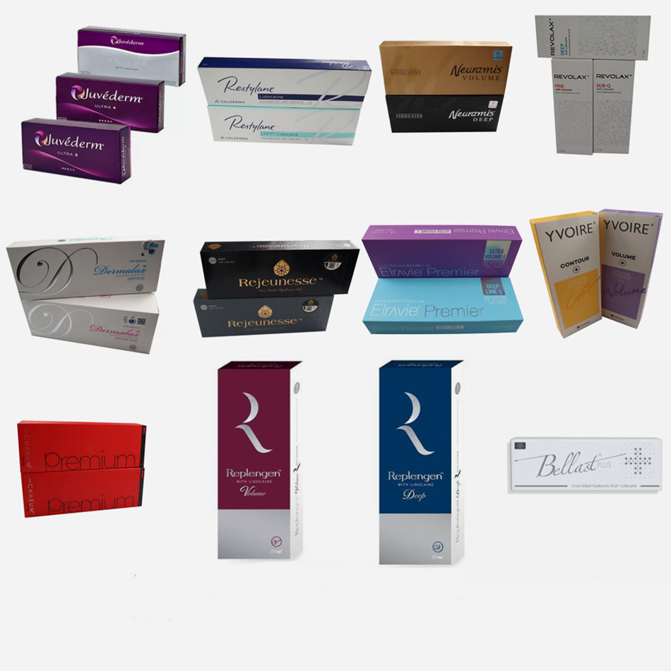 

Beauty Items Dermal Filler Ha Restylane Neuramis Revolax Juvederms Rejeunesse Elravie Premier Yovires Dermalax Premium Replangen Bellast lips filler