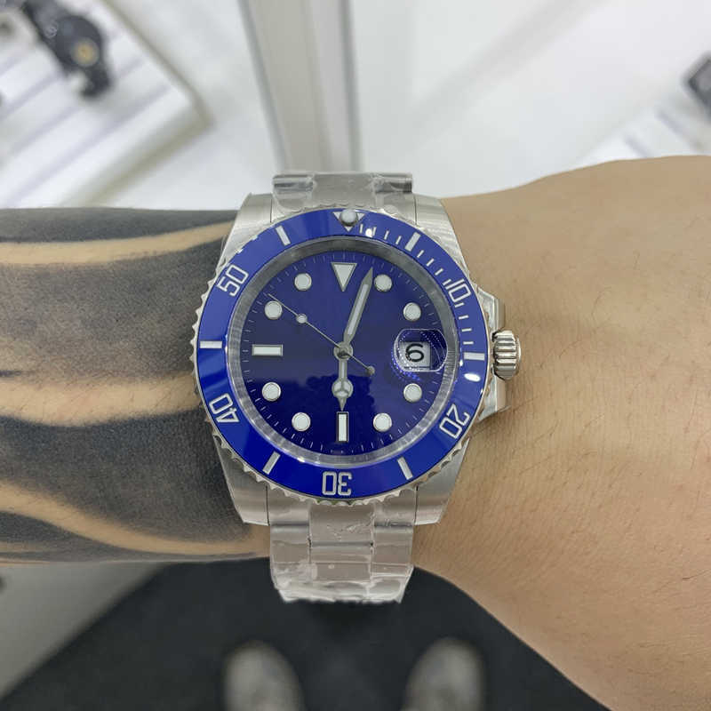 

Lock Luxury Glide Ceramic Bezel Sapphire Men watch 2813 Mechanical Automatic Movement SS Fashion Watch men's designer Watches Wristwatches L2A