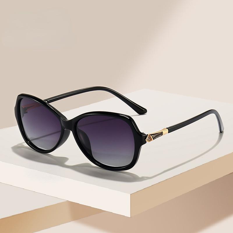

Sunglasses Women's Polarized European And American Personalized Large Rim Driver Driving SunglassesSunglasses