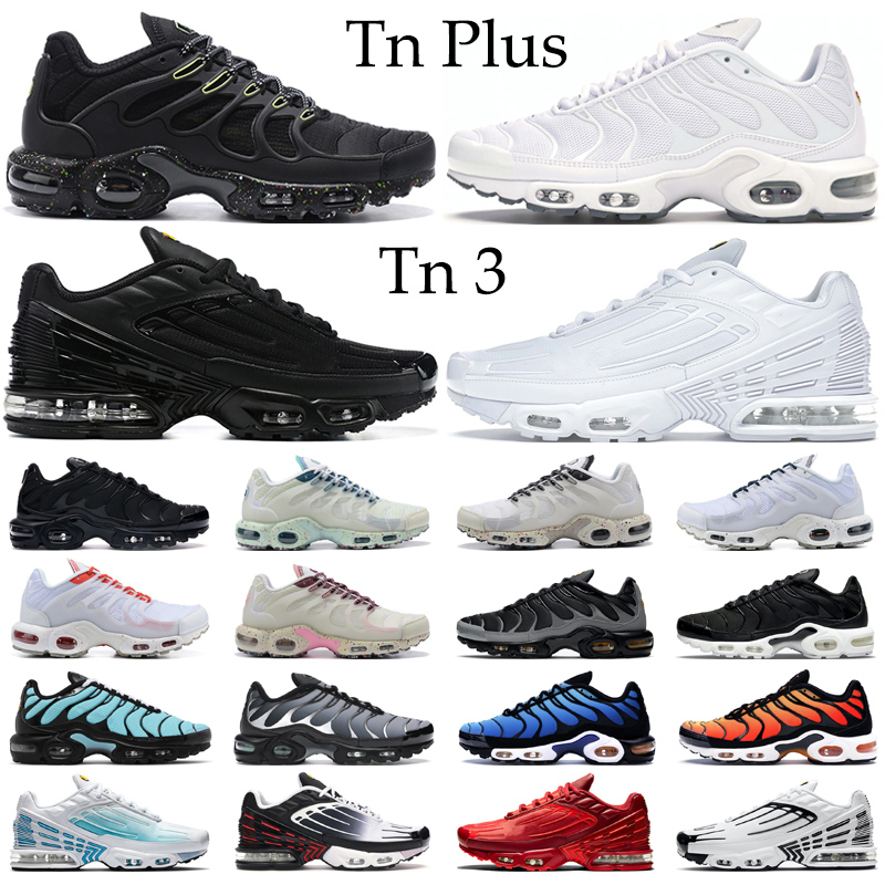 

OG tn plus running shoes men women tn 3 Terrascape Triple Black white Atlanta Hyper Blue Aqua Silver Wolf Grey Zebra mens trainers outdoor sneakers, #23