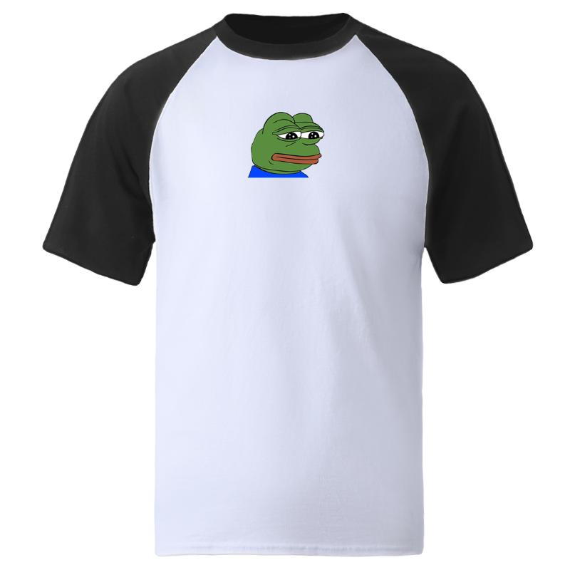 

Men' T-Shirts 2022 Men Sad Frog Print Tshirts Summer Fashion Clothes Short Sleeve Tee Shirts Streetwear Funny Casual Leiusre T Shirt, Green 6