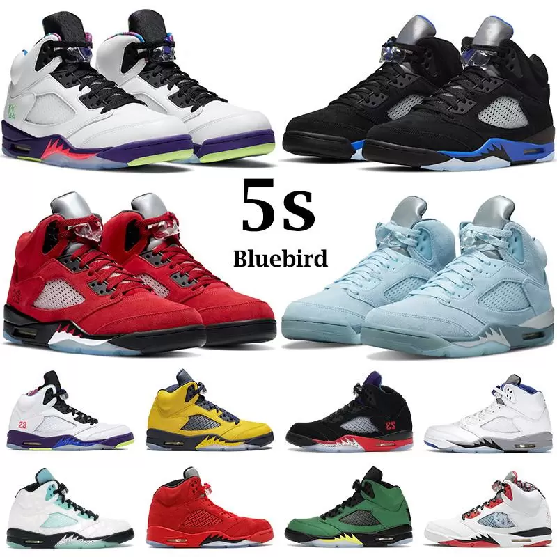 

New 5s men women basketball shoes 5 Bluebird Moonlight Racer Blue Raging Bull Red Stealth 2.0 Alternate Grape Moonlight Metallic White mens trainers sports sneakers, Bubble column