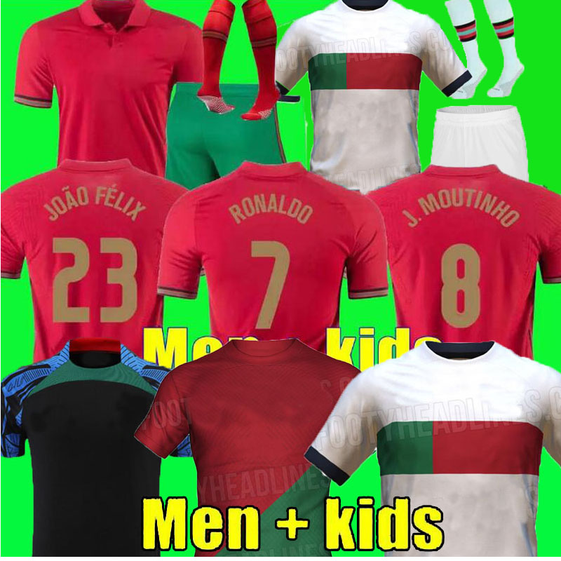 

2022 2023 Portuguesa JOAO FELIX soccer jerseys RUBEN NEVES BRUNO RONALDO FERNANDES Portugieser 22 23 Portuguese football shirt Men Kids kit set DIEGO J. OTAVIO 3XL 4XL, 22/23 home