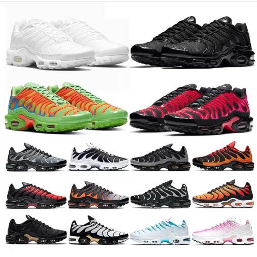 

Eur40--45 Tn Plus Running Shoes For Men Trainers Chaussures Triple Black White Oreo Batman High Quality Mens Sports Sneakers Size 7-12, # 38