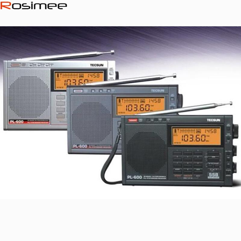 

Radio Tecsun PL-600 Full-Band FM/MW/SW-SBB Shortwave SSB Reception Digital Receiver Stereo Portable High Sensitivity