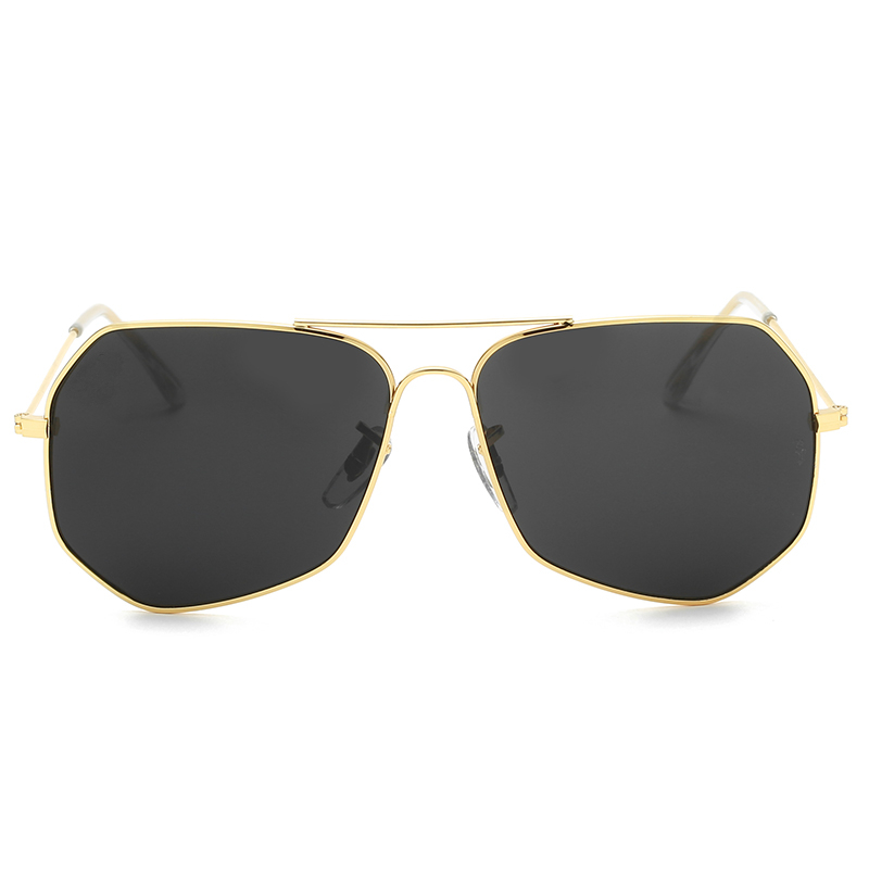 

Fashion hexagonal sunglasses Role Ban Women metal frame brand designer men driving glasses Wayfarer double bridge sunglasses retro sunglasses belt box