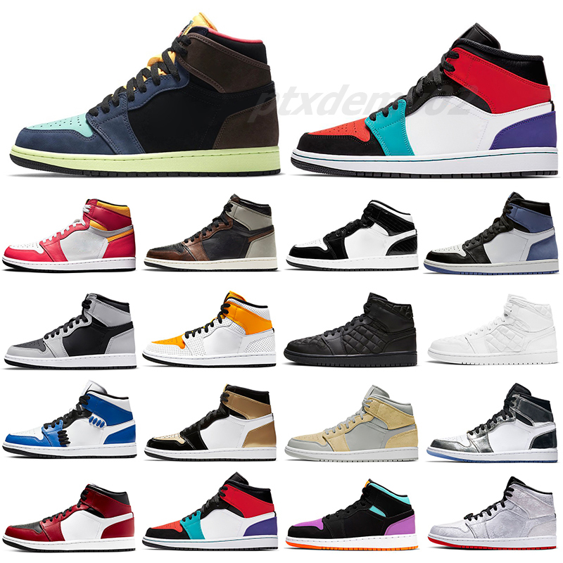 

Jumpman 1 1s Mens Basketball Shoes White Oreo 4 4s University Blue Sail Black Cat Guava Ice UNC Obsidian Twist Dark Mocha Hyper Royal Court Purple Women pt02, # 9