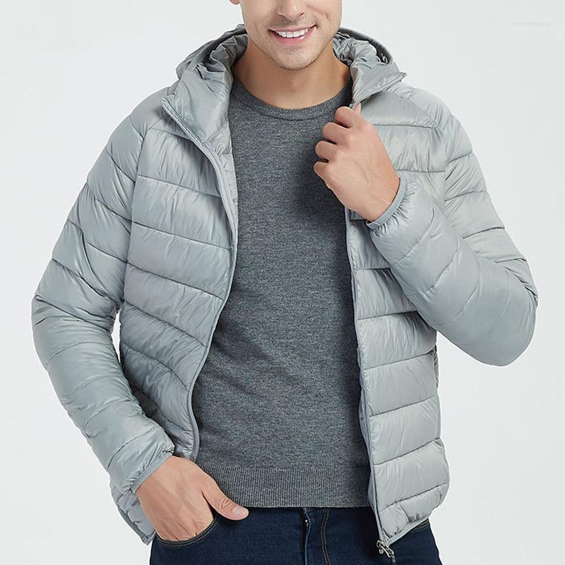 

Men's Down & Parkas Jackets Winter Hooded Thermal Coat Outdoor Sports Camping Trekking Climbing Male Cotton Clothing Parka R91203 Kare22, Black