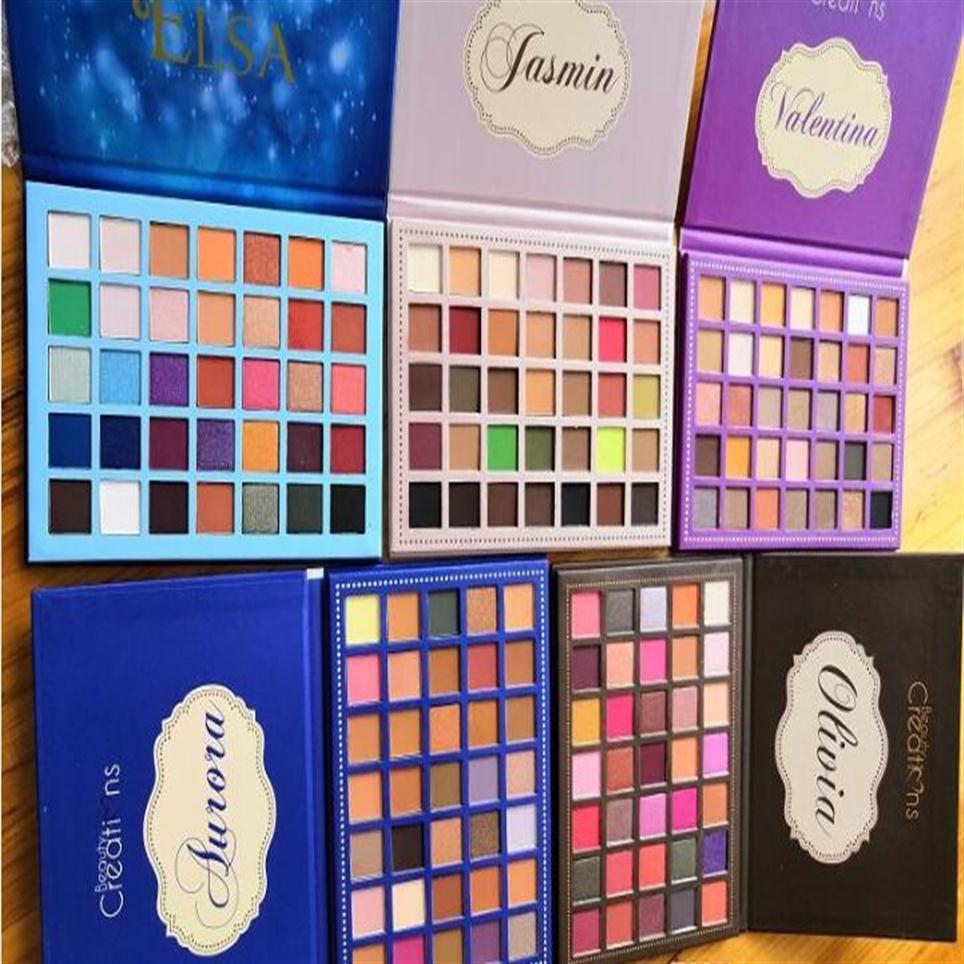 

Newest Deluxe Melt Beauty Eyeshadow Palette 35 Colors Sky Eye Shadow Matte Shimmer Palette makeup shadows 274J, Multi