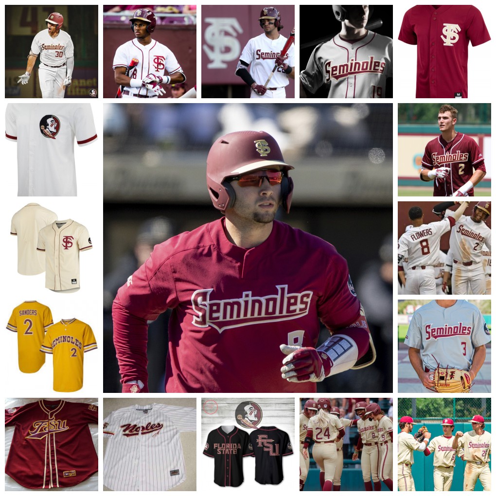 NCAA Custom 2 Deion Sanders Maillot de baseball cousu Preston Wetherell Alex Toral Kyle McMullen Carson Montgomery James Tibbs Reese Albert AJ Sh
