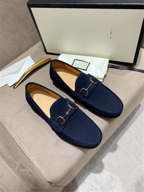 

5AOriginal Men Classic Business Shoes Man Designer Luxury Dress Shoes Fashion Korea Pointed Toe Lace-Up Formal Wedding Shoe Mens Blue Hemp 2022 New, #02