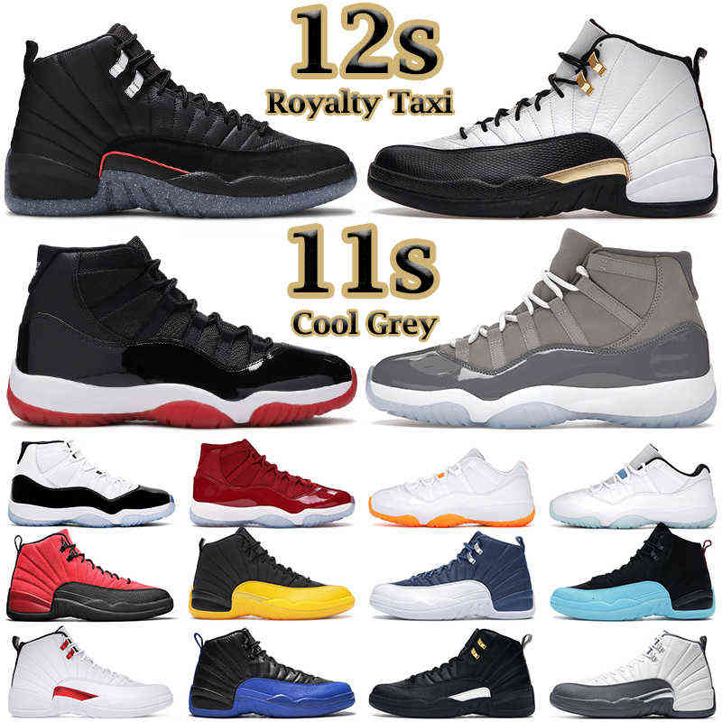

men women basketball shoes 12s Royalty Taxi Utility Grind Reverse Flu Game The Master 12 11s Cool Grey Bred Win Like 96 Space jam Concord