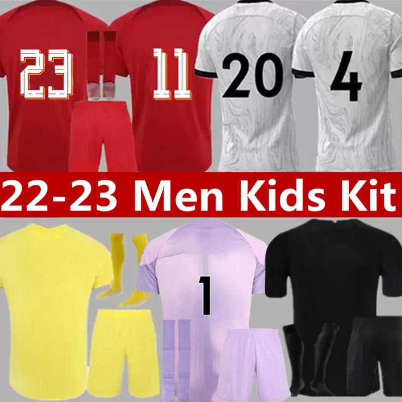 

22 23 ELLIOTT LUIS DIAZ 2022 A.BECKER soccer jerseys men kids kit ALEXANDER ARNOLD DIOGO J HENDERSON DARWIN ROBERTSON KEITA SHAQIRI home Away 3rd football shirt Fans, Colour 6