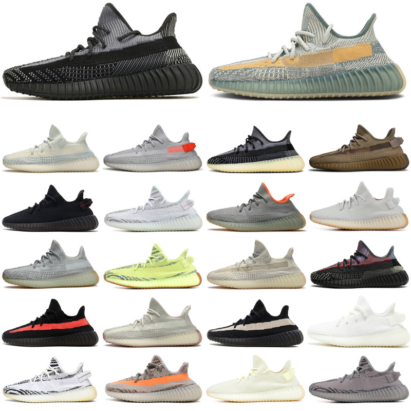 

2022 v2 Casual Shoes Marsh Oreo Synth Antlia Yecheil Reflective Zebra Beluga Natural Cinder Carbon Classic Shoe Sneakers, Color 20