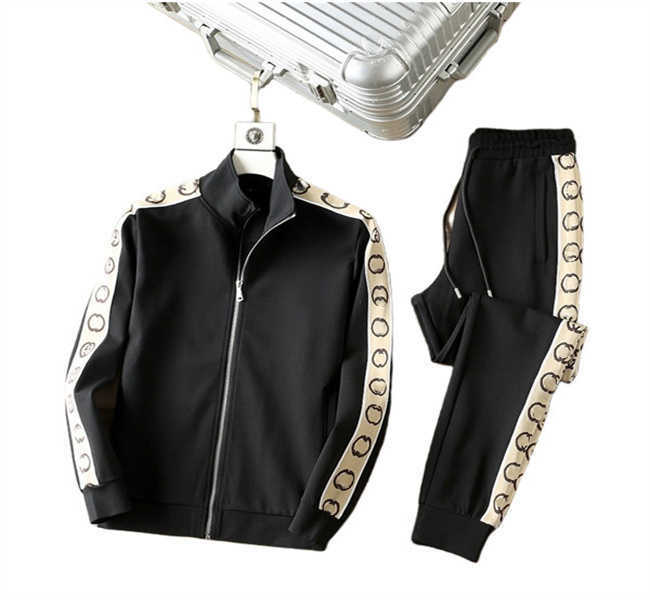 

Men's tracksuits sweater pants suit designer Hoodie Street s ports casual sportswear printed Plush letters decorative thick H oodie S3