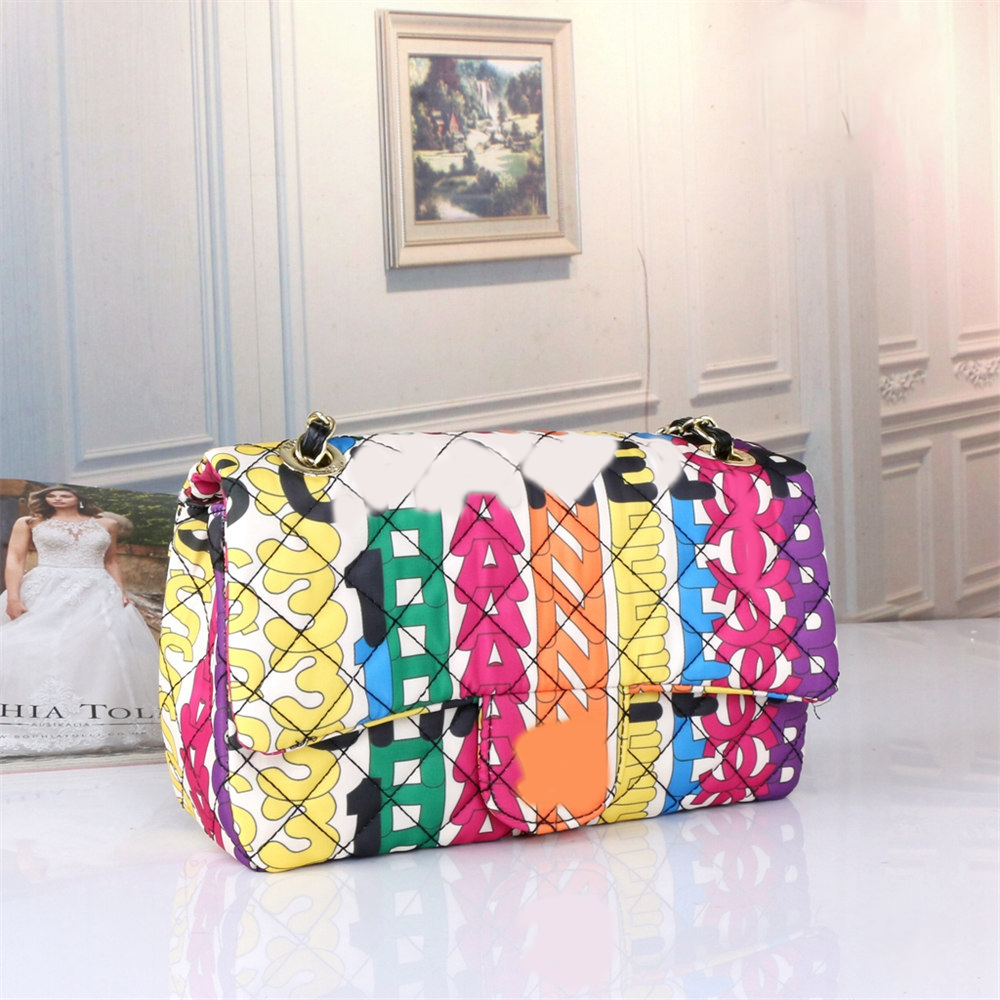 

Fashion Leather Shoulder Bags Luxury Purse Chain Cross Body Diamond Lattice Women Bag Designer Handbag Muticolor