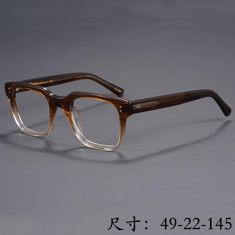 

Fashion Sunglasses Frames Arrive Assorted Acetate Myopia Eyeglass Frame Vintage Zayde Hand Craft Women Men Classical Square Type Original Qu