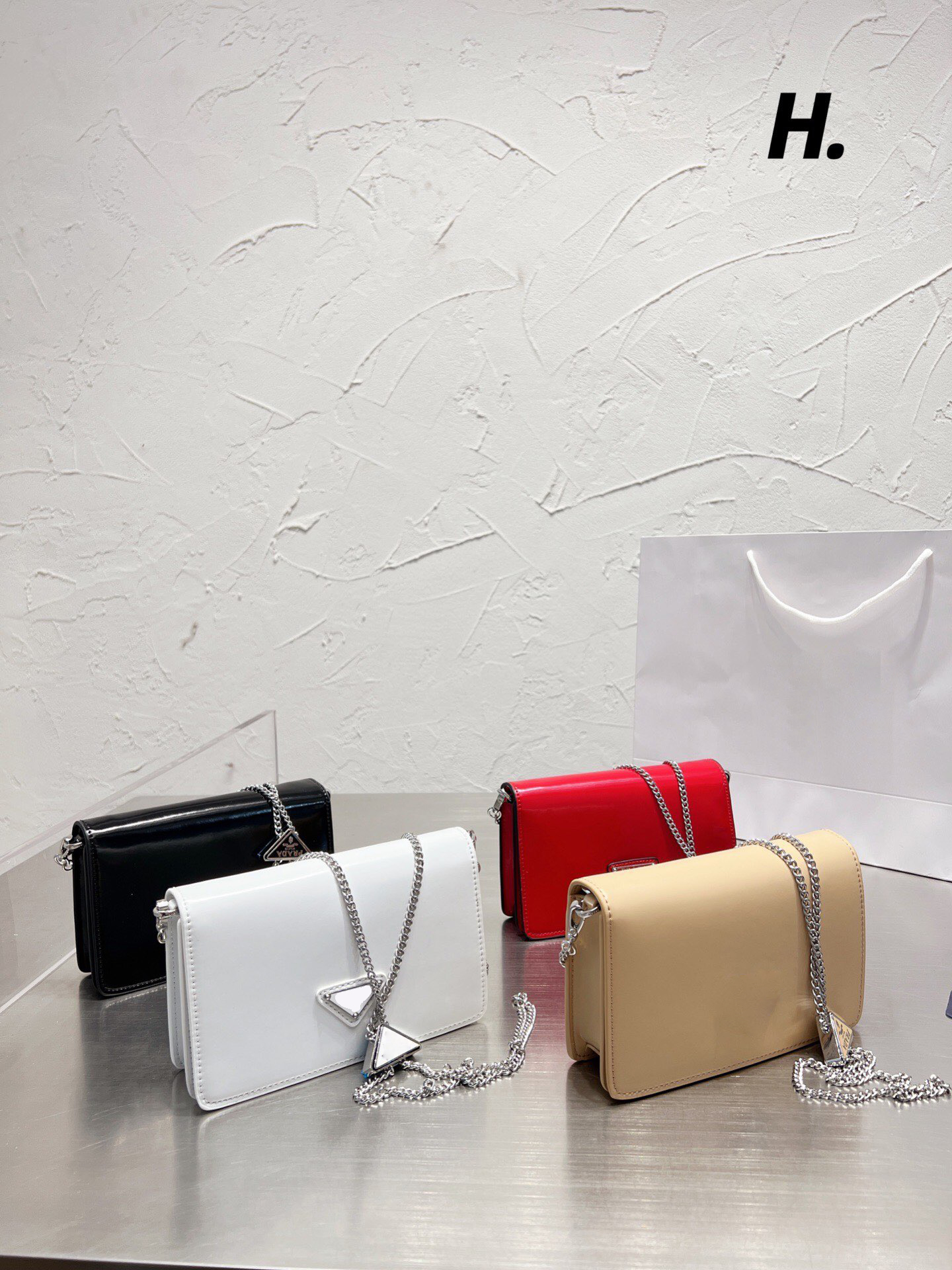 

9A Designer bags Genuine Leather handbags women luxury shoulder bag lady Chest pack lady Composite chains handbag purse messenger mario