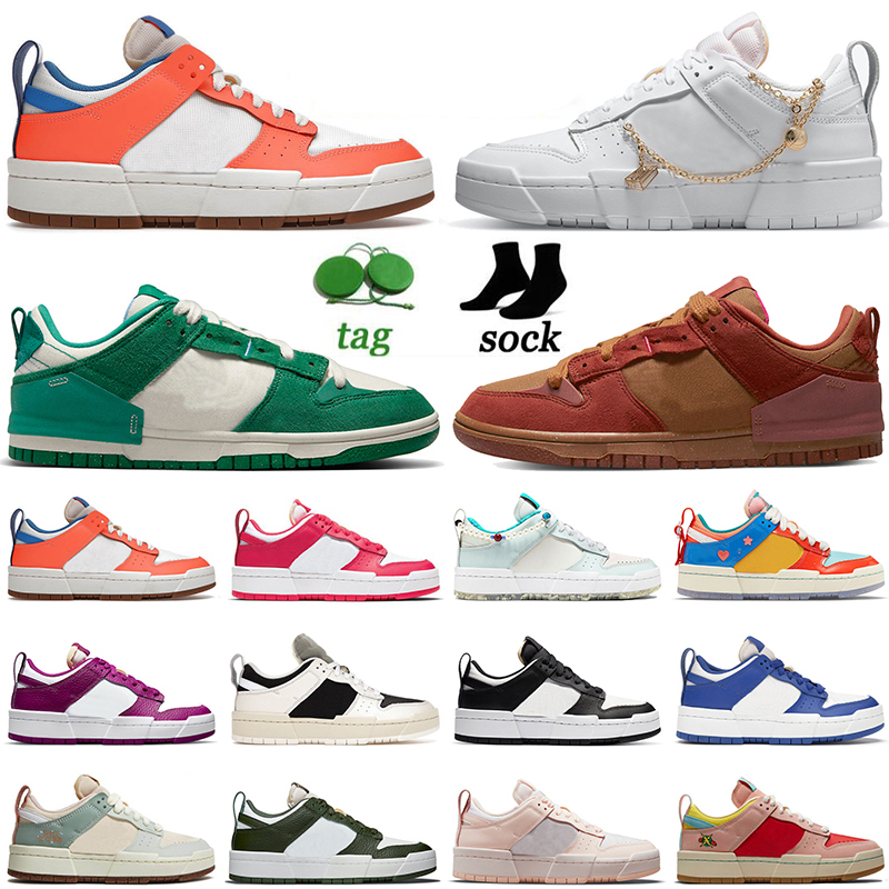 

With Sock 2022 Fashion Disrupt Low Pixel Men Womens Running Shoes Malachite Dark Green Gold Charms Red Gum Sea Glass Pale Ivory Platform Sports Sneakers Trainers, B26 36-45 dusty pink