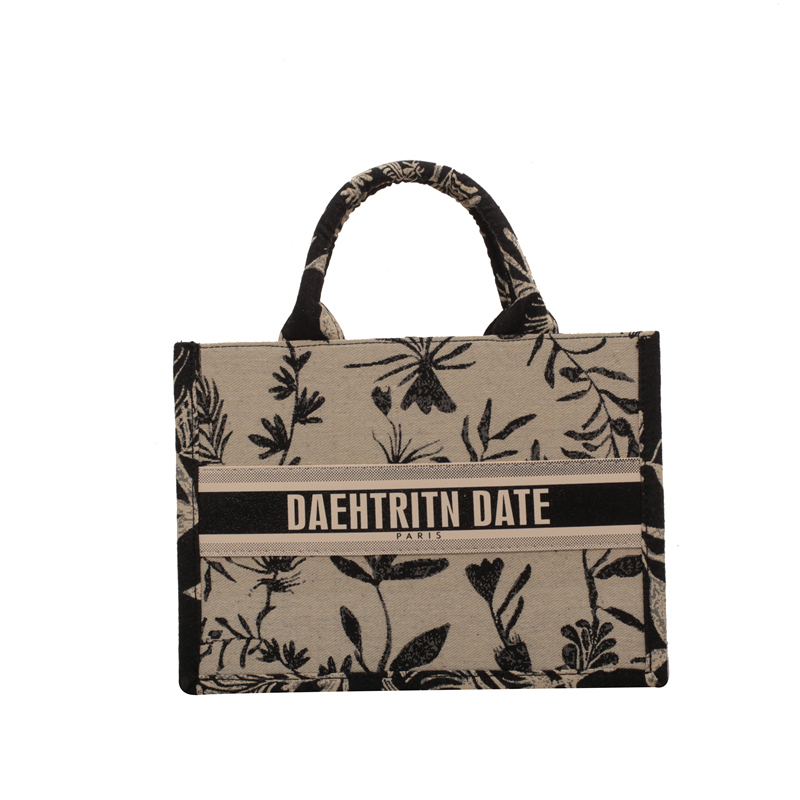 Sac sur toile grande capacité 2022 Nouveau sac à bandoulière unique de style occidental pour les femmes