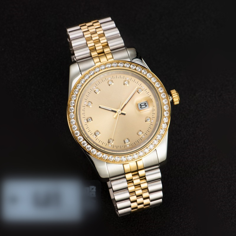2813 movement Watch 28/31MM Quartz 36/41MM Automatic Womens/Men Bezel Full Stainless Steel Women Diamond Lady Waterproof Luminous WristWatches gi-image-768209303
