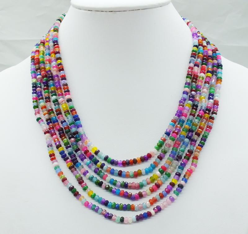 

Chokers Classic Brazil Semi-precious Stone Necklace 18-23"
