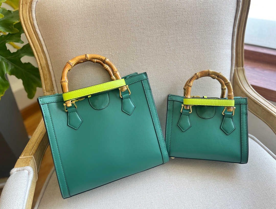 

Top Quality Diana Bamboo Totes Bag Luxury Designer Handbag Genuine leather Shoulder Bags Womens Purse Fashion Pochette