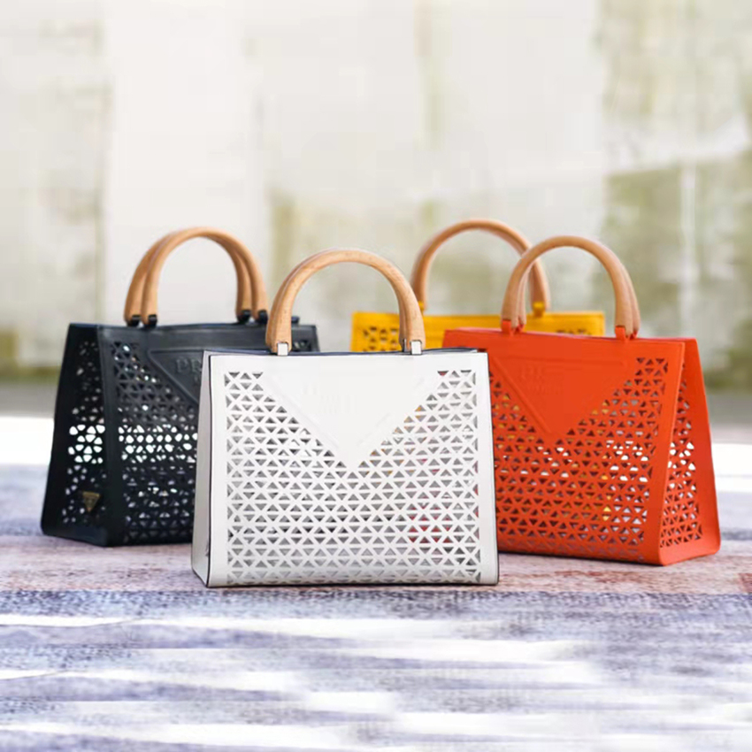

Designer Bags Fashion Luxury Handbags High Quality Crossbody Shoulder Bags Large Capacity Triangle Shopping BeachBags 02, #5 30cm