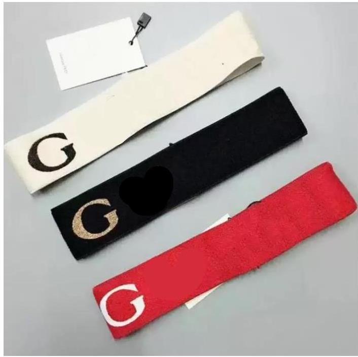 

2022 Luxury Designer Headbands Women 3Color Brand Letter Print Elastic Headband Sport Hair Bands Headwraps Hat