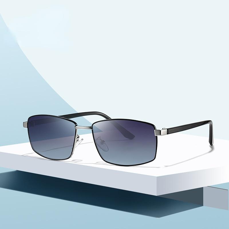 

Sunglasses -100 -150 Metal Glasses TR90 Temple Polarized Square Frame Men's And Women's Myopia GlassesSunglasses