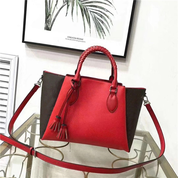

2022Famous Brand Designer Messenger Handbag Tote Leather Vintage Pattern Crossbody Handbag Purse New Shoulder Bag Clutch Tote H0039