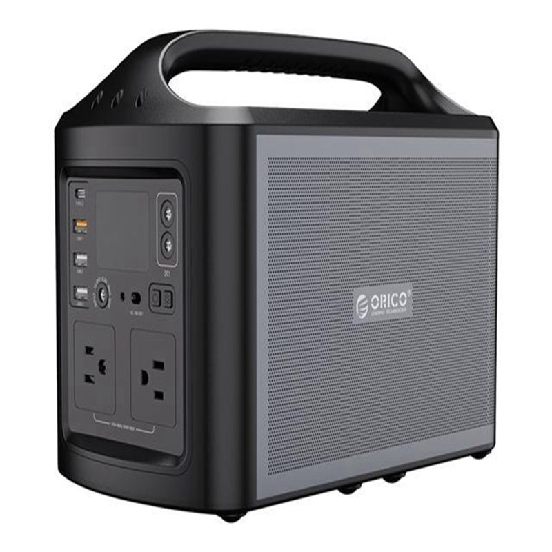 

500W Peak Portable Power Station 500Wh Solar Outdoor Generator 156000mAh/3.6V with 110V AC Outlet/2 DC Ports/4 USB Ports