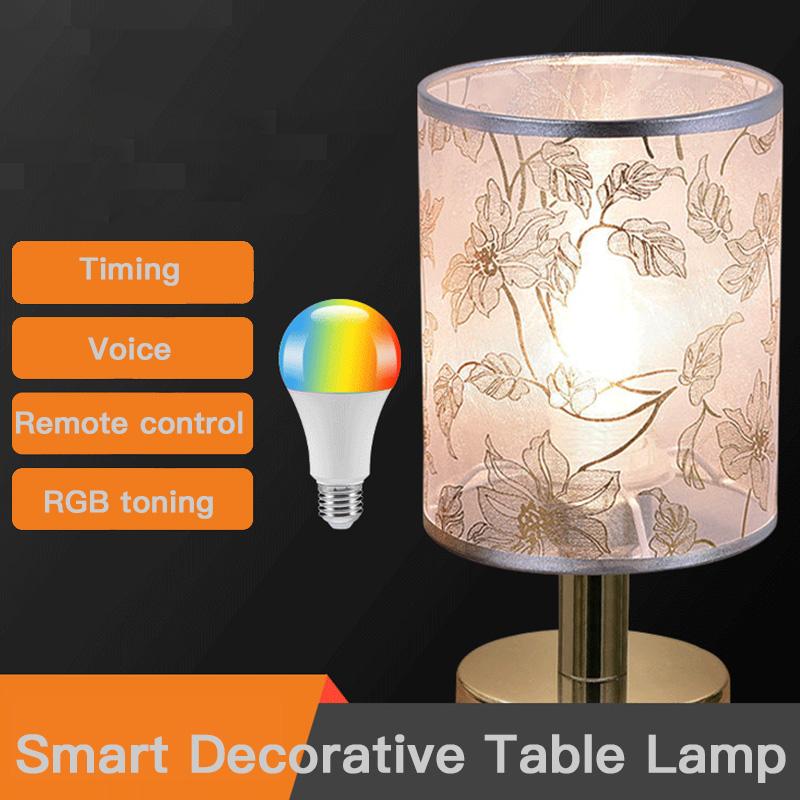 

Table Lamps Led Smart Light Dormitory Bedroom Creative Decorative Lamp Desktop Simple Color Plug-In Bedside Night