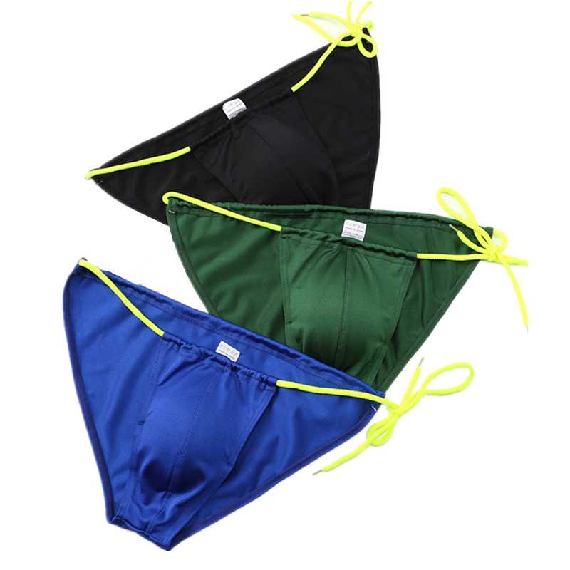 Men&#039;s Swimwear Men Bikini With Penis Pad Swimsuits Sexy Briefs Swim Beach Shorts Surf Board Wear Man Gay Trunks Low Rise BathingMen&#039;s-image-778396955