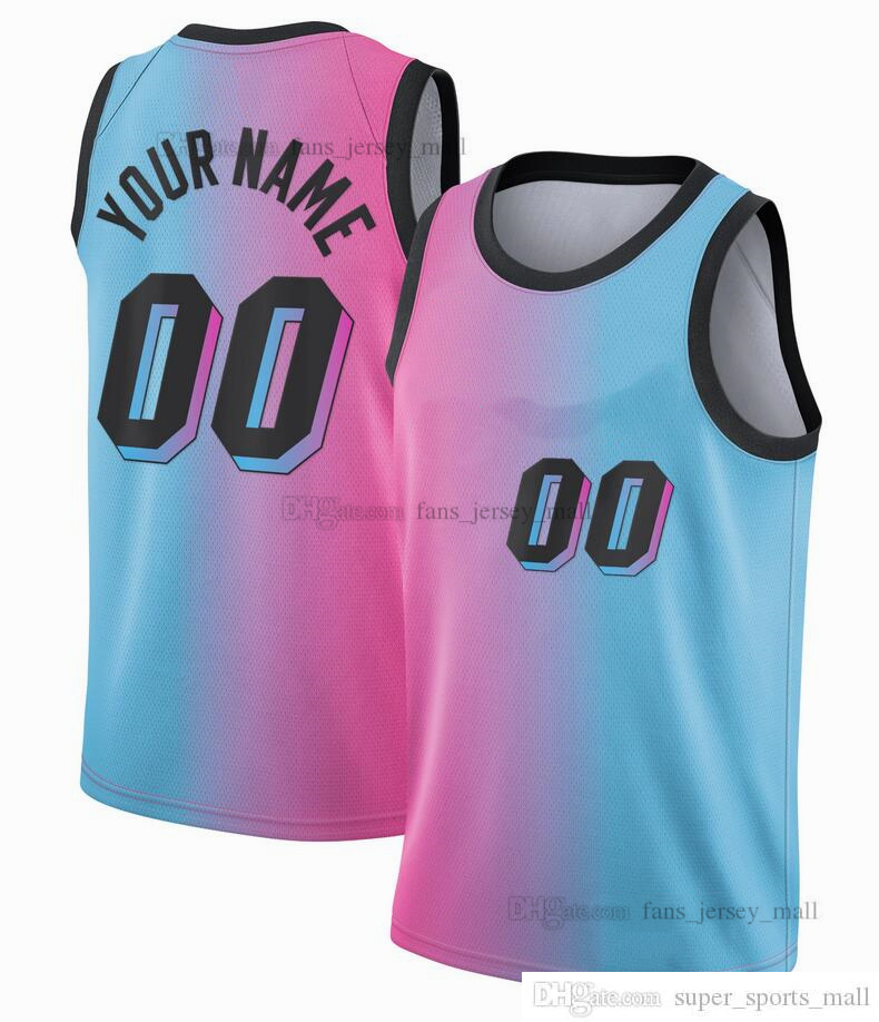 

Printed Custom DIY Design Basketball Jerseys Customization Team Uniforms Print Personalized Letters Name and Number Mens Women Kids Youth Miami 101102