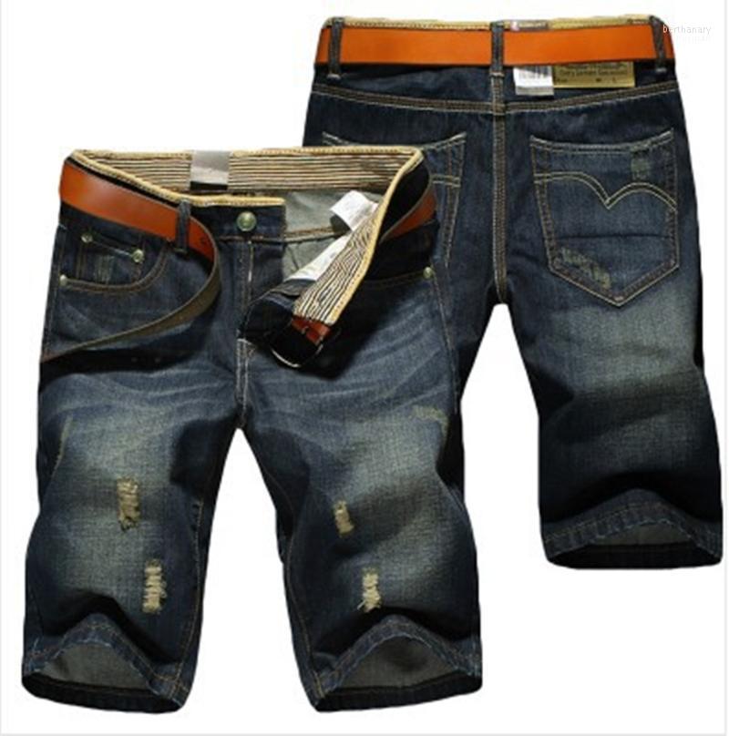 

Men's Jeans Summer Denim 5 - Quarter Pants Oversized Men's Shorts Fat Man 28-38Men's Bert22