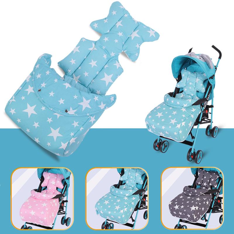 

Stroller Parts & Accessories Baby Cotton Pad Infant Car Seat Cushion Winter Thickening Children's Dining Chair General Mat Buggy