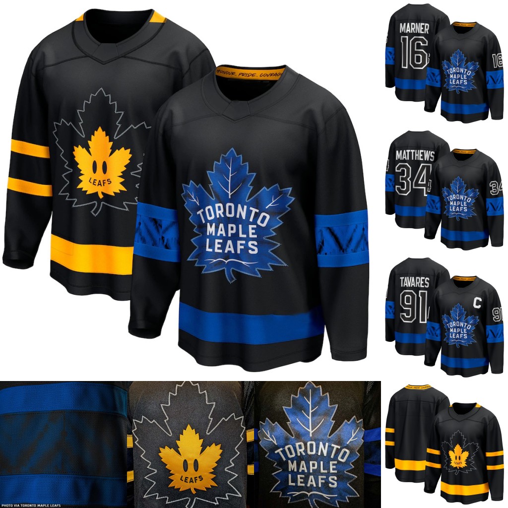 

Mark Giordano 2022 Maple Leafs New Black Reversible Third Jersey Auston Matthews John Tavares Jason Spezza Mitchell Marner Bunting Morgan Rielly Campbell Clune, Men s-xxxl