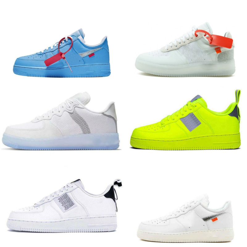 

Wholesale 2021 Shadow Men Women Running Shoes White Off MCA Airs MOMA Utility Black Airforce Mens Womens Sports Sneakers Trainers Designer S001